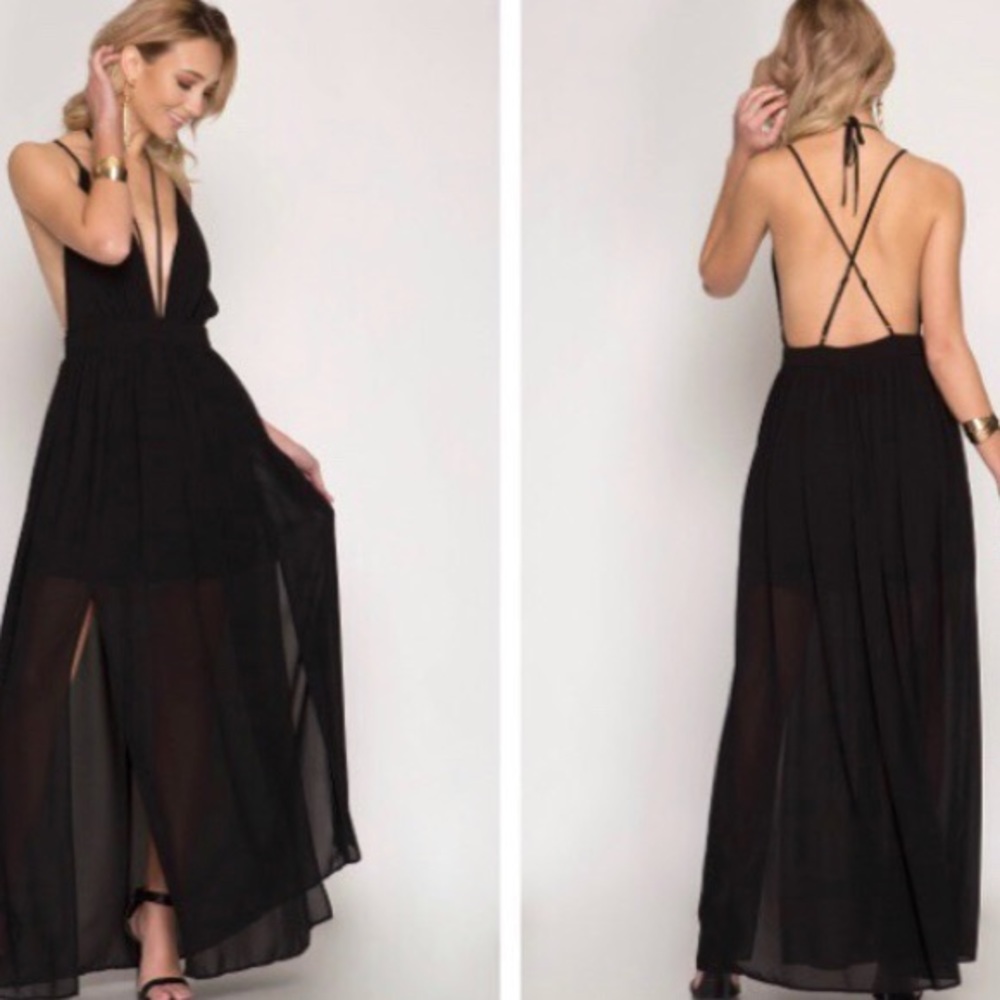 Andy Cross Back Dress